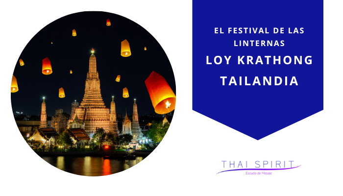 Loy Krathong Tailandia Festival de las linternas