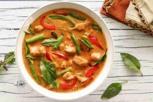 comida tailandesa panang curry