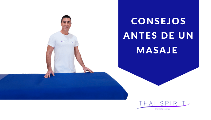 consejos antes de un masaje