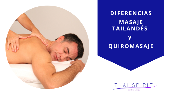 Diferencias Masaje Tailandés y Quiromasaje Thai Spirit Cursos