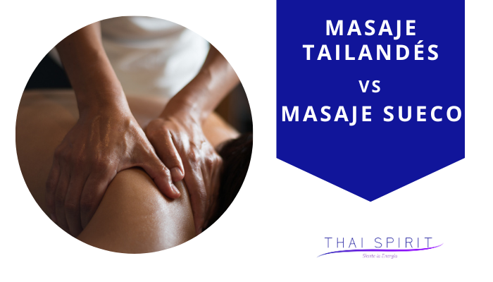 masaje tailandés vs masaje sueco Thai Spirit cursos