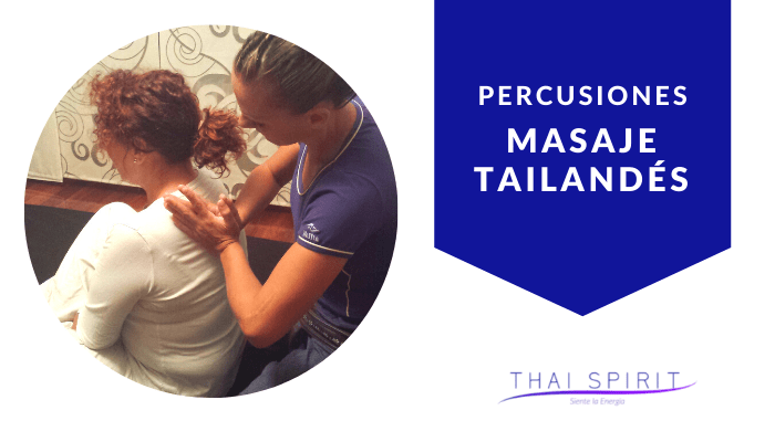percusiones masaje tailandés